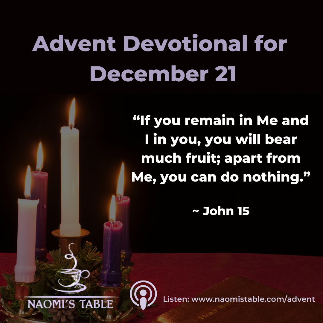 Advent Devotional for December 21st episode artwork